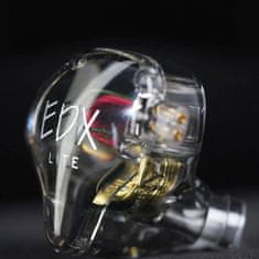 KZ EDX Lite dinamične HiFi slušalice, sive