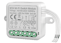 BOT Smart WiFi prekidač Tuya CH14 – tri tipke