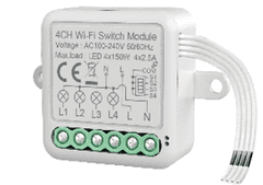 BOT Smart WiFi prekidač Tuya CH14 s četiri tipke