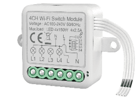 BOT Smart WiFi prekidač Tuya CH14 s četiri tipke