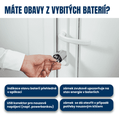 BOT Pametna brava TTLock L2 srebrna produžena duljina