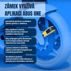 ABUS Detecto SmartX 2.0 brava disk kočnice s alarmom, crvena