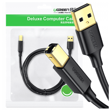 Ugreen Ugreen Usb 2.0 A-B Kabel Za Pisač 2M Pozlaćeni Brzi Prijenos