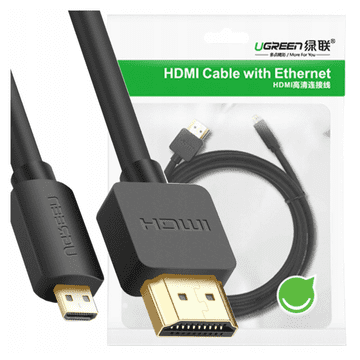 Ugreen Ugreen Micro Hdmi Na Hdmi Kabel 4K 3D 3M Za Tv Monitor Računalo
