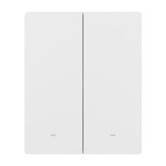 Sonoff Pametni zidni prekidač WiFi SONOFF M5-2C-80W Matter (dvokanalni, za okvir)