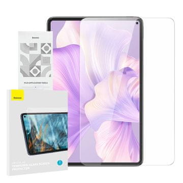 BASEUS Baseus Kaljeno Staklo 0,3 Mm Za Huawei Matepad Pro 11 Zaštitno S Antirefleksnim Slučajem