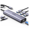Ugreen Hub Usb-C Adapter Na Usb A Hdmi Rj45 Pd Višenamjenski Konvertor 6U1