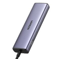 Ugreen Hub Usb-C Adapter Na Usb A Hdmi Rj45 Pd Višenamjenski Konvertor 6U1