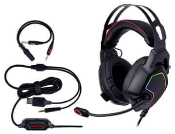 Tracer Gamezone Raptor V2 slušalice, RGB (TRASLU46464)