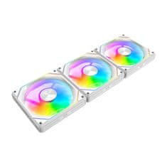 darkFlash Darkflash Gauss G24 3-u-1 računalni ventilatori (bijeli)