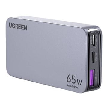 Ugreen Ugreen Nexode Pro 65W Punjač Za Mobil 2X Usb-C S Brzim Punjenjem