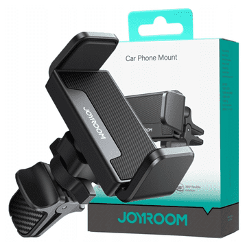 Joyroom Uchwyt samochodowy Joyroom JR-ZS377 do kratke ventilacije, crni