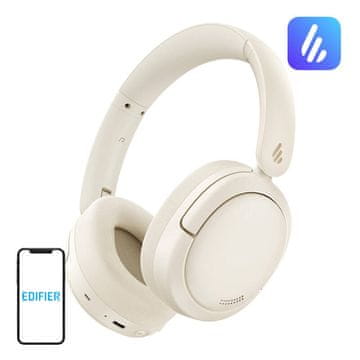 Edifier Edifier W800BT Pro bežične slušalice s ANC, bež