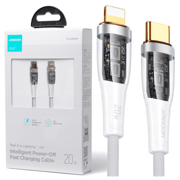 Joyroom S-CL020A3 USB-C Lightning kabel 20W 1,2 m (bijeli)