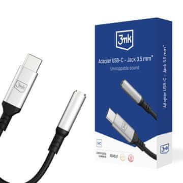 3MK 3Mk Usb-C Na 3,5 Mm Jack Adapter Za Android Mobilne Slušalice