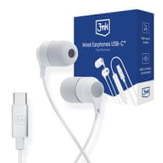 3MK 3Mk Usb-C Žične Slušalice Za Mobitele I Računala Odličan Zvuk