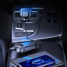 3MK 3Mk Auto Punjač 135W Pd Qc Pps Dvostruki 2A4C Za Auto Mobilne Mobilne Telefone