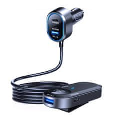 3MK 3Mk Auto Punjač 135W Pd Qc Pps Dvostruki 2A4C Za Auto Mobilne Mobilne Telefone