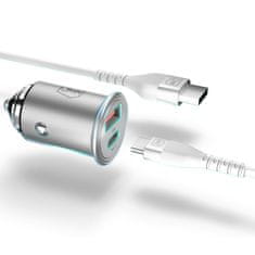 3MK 3Mk Hyper Auto Punjač 45W Za Auto Usb C Za Brzo Punjenje Telefona
