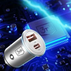 3MK 3Mk Hyper Auto Punjač 45W Za Auto Usb C Za Brzo Punjenje Telefona