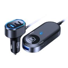 3MK 3Mk Auto Punjač 135W Pd Qc Pps Dvostruki 2A4C Za Auto Mobilne Mobilne Telefone