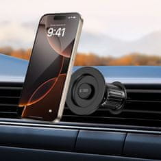 Tech-protect TECH-PROTECT N58 magnetični nosač za auto za Magsafe, crni