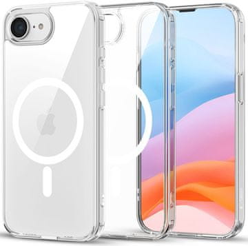 Tech-protect TECH-PROTECT FLEXAIR HYBRID MAGSAFE IPHONE 16E prozirna