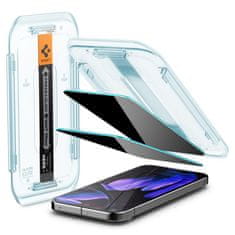 Spigen Spigen Zaštitno Staklo Za Privacy Za Google Pixel 9 Pro 9, 2 Komada, Antirefleksno