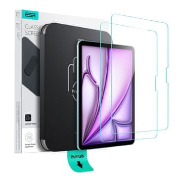 ESR Kaljeno staklo ESR UltraFit tempered glass 2-pak za iPad Air 11 6 / 7 / 2024-2025, prozirno