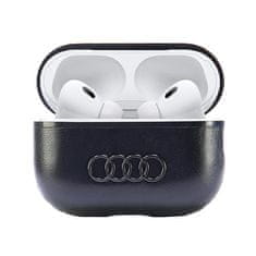 Audi AirPods Pro 2 kožna futrola s velikim logom, crna