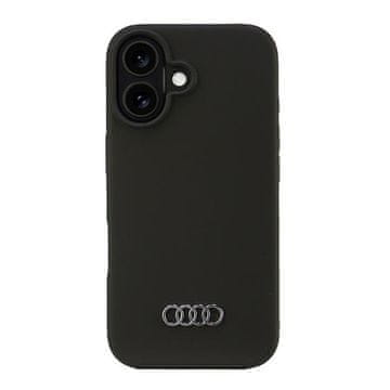 Audi Silikonska maska za iPhone 16 , crna