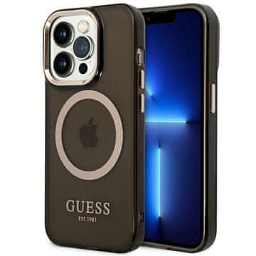 Guess Guess Tvrda Futrola Za Iphone 14 Pro 6.1 Za Magsafe Sa Zlatom