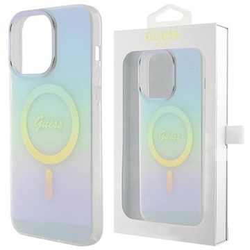 Guess Guess Tvrda Futrola Za Iphone 15 Pro 6.1 Za Magsafe Iml Iridescent
