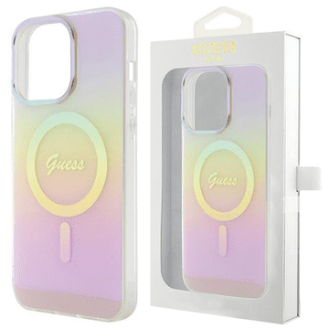 Guess Guess Futrola Za Iphone 15 Pro Za Magsafe 6.1 Iml Iridescent Najbolja Zaštita