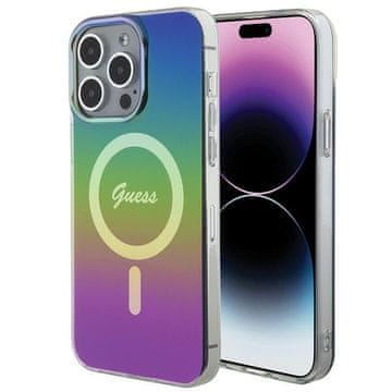Guess Guess Futrola Za Iphone 15 Pro Max Za Magsafe Tvrda Futrola Iml Iridescent