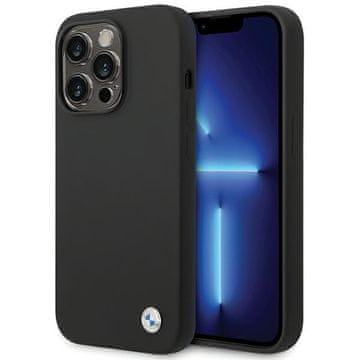 Bmw Bmw Silikonska Futrola Za Iphone 15 Pro Max 6.7 Bmhcp15Xsilbk S Metalnim Logom