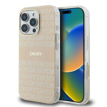 DKNY Futrola za iPhone 16 Pro Max 6.9" ružičasta s prugastim uzorkom