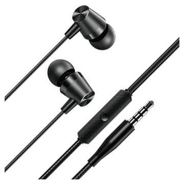 USAMS Stereo slušalice EP-42 3,5 mm za set od 1 kom. crne/crne SJ475HS01-1