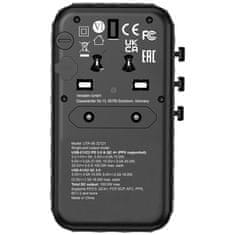 INNA Verbatim Putni Punjač Za Telefon 2X Usb-A 2X Usb-C 100W Pd Eu Uk Us