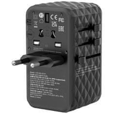 INNA Verbatim Putni Punjač Za Telefon 2X Usb-A 2X Usb-C 100W Pd Eu Uk Us