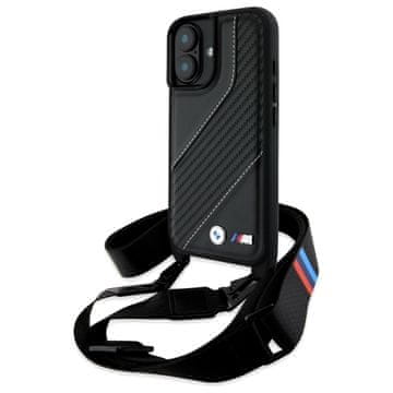 Bmw Bmw Futrola Za Iphone 16 Plus 6.7 Tvrda Futrola M Izdanje S Karbonskim Prugama