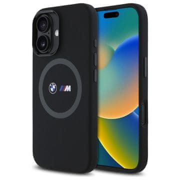 Bmw Bmw Iphone 16 6.1 Tvrda Magnetska Futrola S Tiskanim Prstenom Za Magsafe