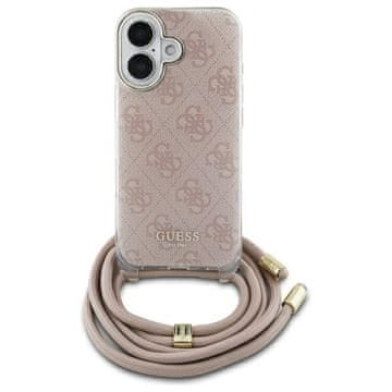Guess Guess Futrola Za Iphone 16 6.1 Crossbody 4G S Printom I Dizajnerskim Logom