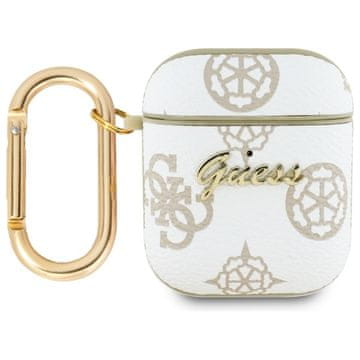 Guess Futrola za AirPods 1 4G Hook bijela