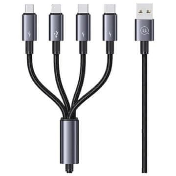 USAMS Usams 4-U-1 Usb-C Na Lightning Microusb Kabel Za Pametne Telefone 1,2 M 15 W