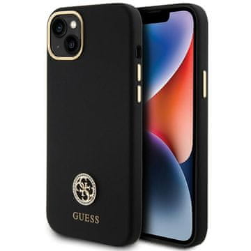 Guess Guess Tvrda Silikonska Futrola Za Iphone 15 Plus 14 Plus 6.7 Logo S Travnim 4G