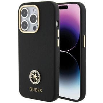 Guess Guess Tvrda Futrola Za Iphone 15 Pro Max 6.7 Silikonska Futrola S Logom I Strass 4G