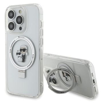 Karl Lagerfeld Karl Lagerfeld Tvrda Futrola Za Iphone 15 Pro 6.1 Za Magsafe Prsten I Stalak