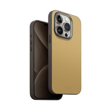 UNIQ Magclick futrola za punjenje za iPhone 15 Pro Max, žuta