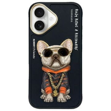 M&M Cool Dog maskica za iPhone 16 crna